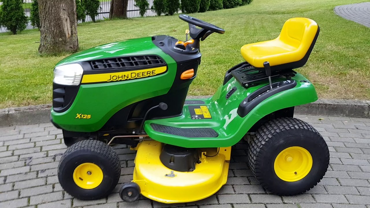 Hydraulic failure on a John Deere 125