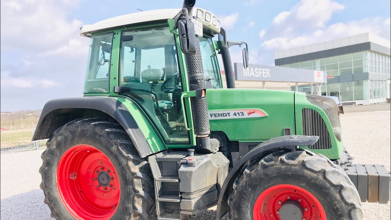 Hydraulic issue on a Fendt 413