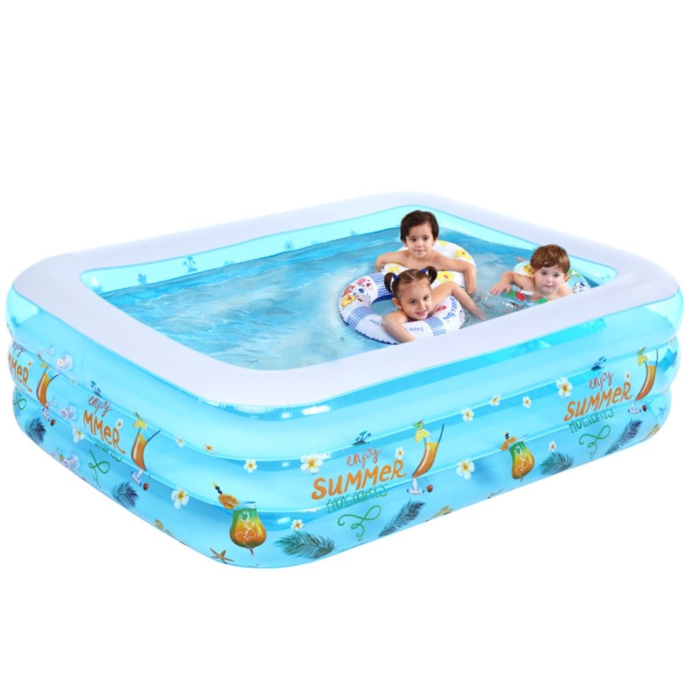 rectangular inflatable kiddie pool