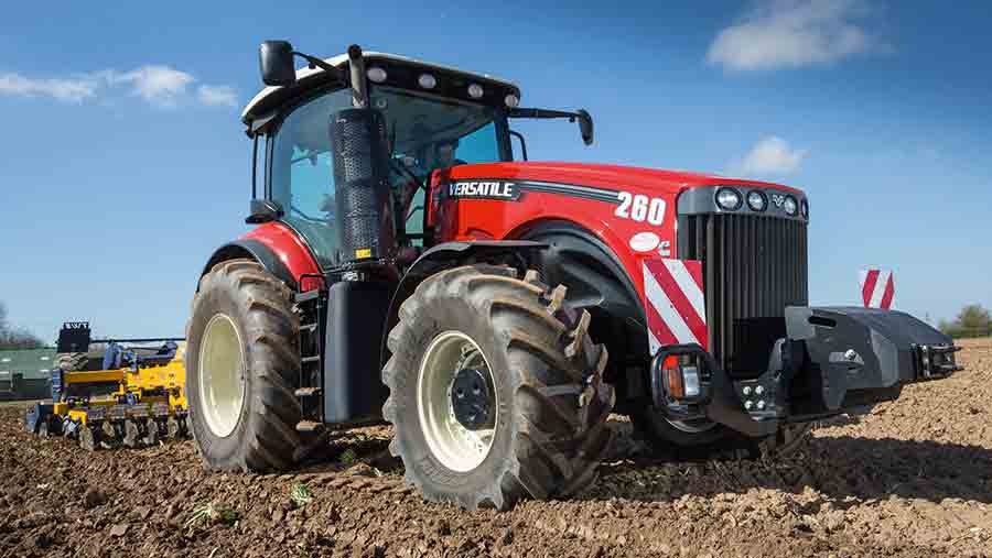 Versatile 260 tractor